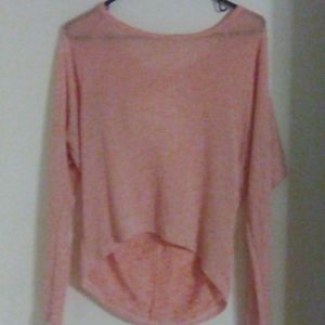 Bella D pink sweater